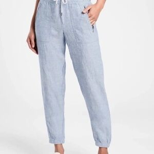 Athleta Cabo Linen Jogger - Chambray